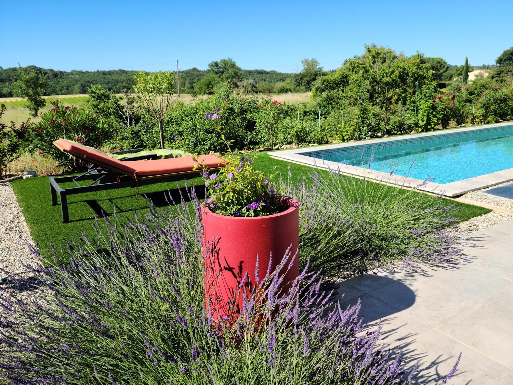 Saint-Laurent-la-Vernède Les Papillons D'Uzes Bed & Breakfast エクステリア 写真